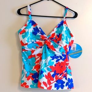 NWT Underwire Tankini top
